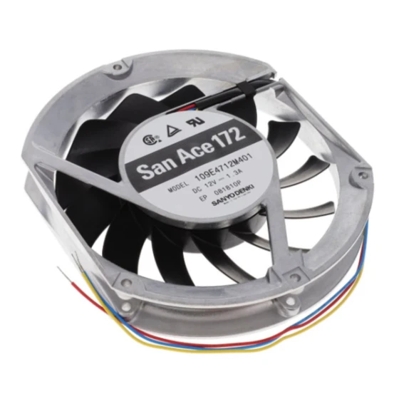 Sanyo Denki 109E4712M401 ventilator