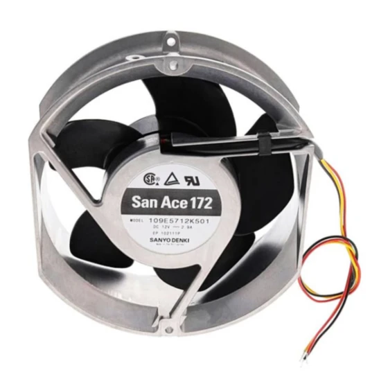 Sanyo 109E5712Y501 fan