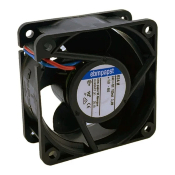 Ebmpapst 624H Ventilator