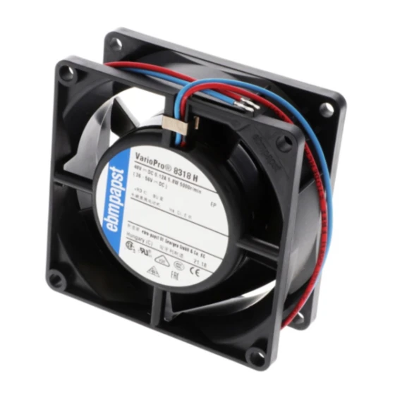 ebm-papst 8318H ventilator