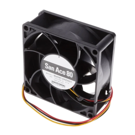 Sanyo Denki 9GA0812A2D001 ventilator