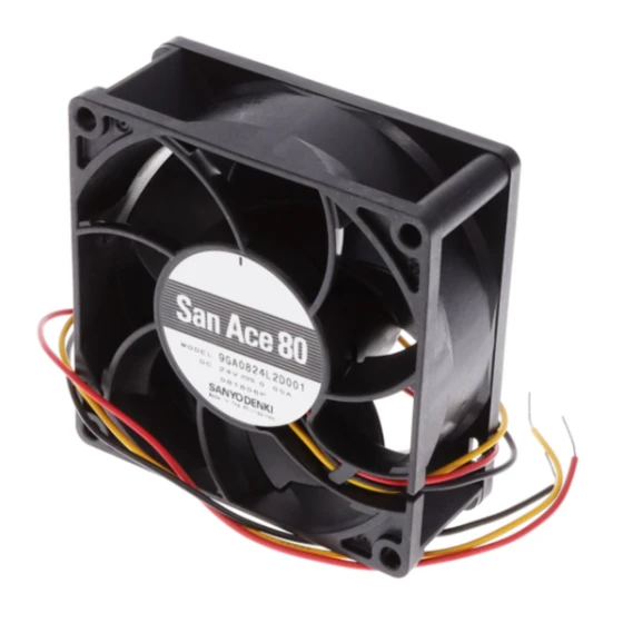 Sanyo Denki 9GA0824L2D001 ventilator