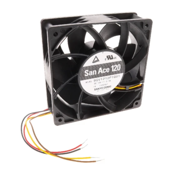 Sanyo Denki 9GV1212P1G01 ventilator