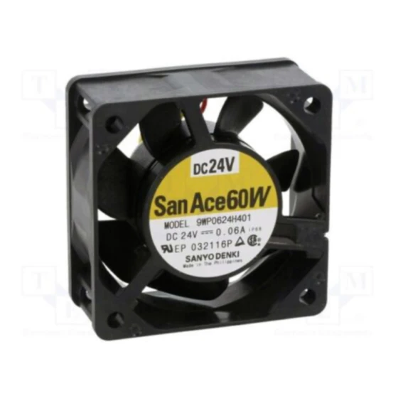 Sanyo Denki 9WP0624H401 Ventilator