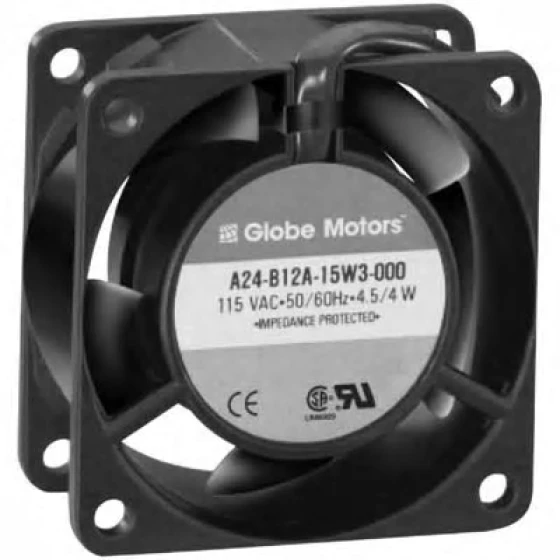 Globe Motors A24-B12A-15W3-000 Ventilator