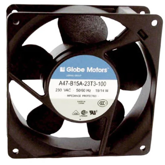 Globe Motors A47-B15A-23T3-100 Ventilator