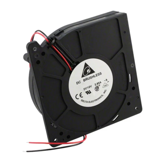 Delta BFB1212EH-A ventilator