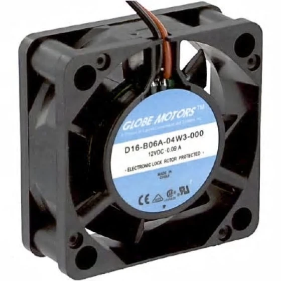 Globe Motors D16-B06A-04W3-000 Ventilator