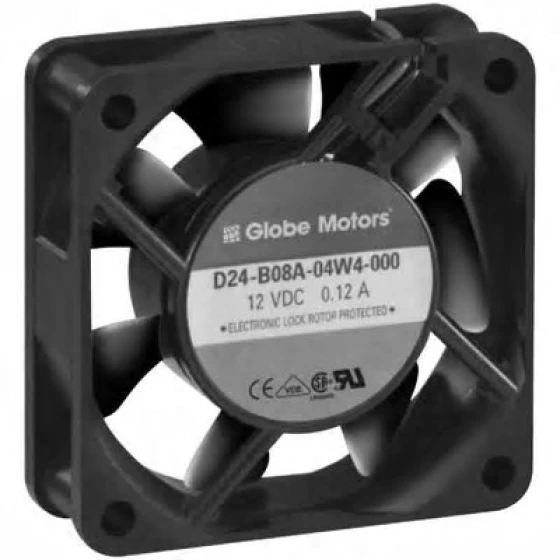 Globe Motors D24-B08A-04W4-000 Ventilator