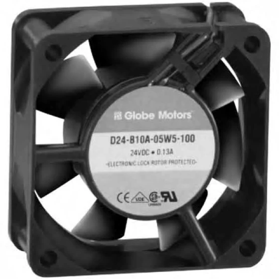 Globe Motors D24-B10A-04W3-100 Ventilator