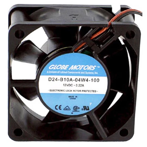 Globe Motors D24-B10A-04W4-100 Ventilator