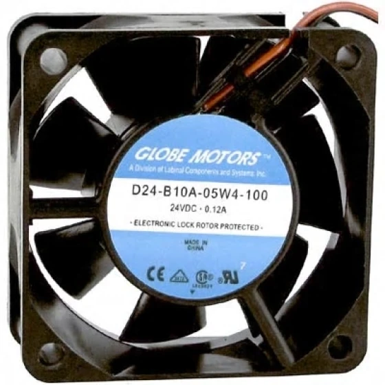 Globe Motors D24-B10A-05W4-100 Ventilator