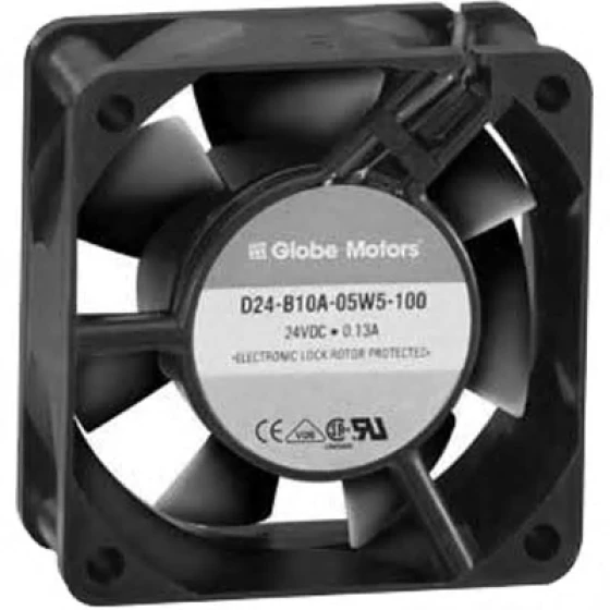 Globe Motors D24-B10A-05W5-100 Ventilator