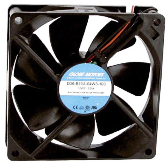Globe Motors D36-B10A-04W3-100 Ventilator