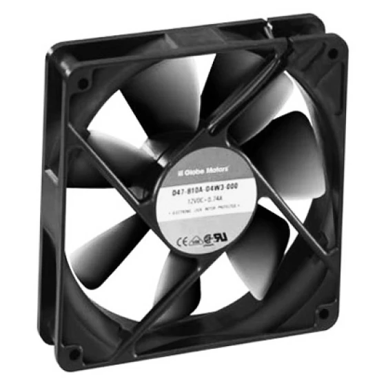 Globe Motors D47-B10A-04W3-100 Ventilator