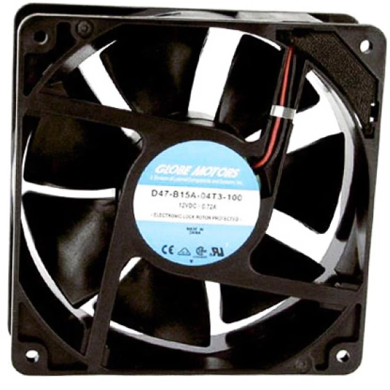 Globe Motors D47-B15A-04T3-100 Ventilator