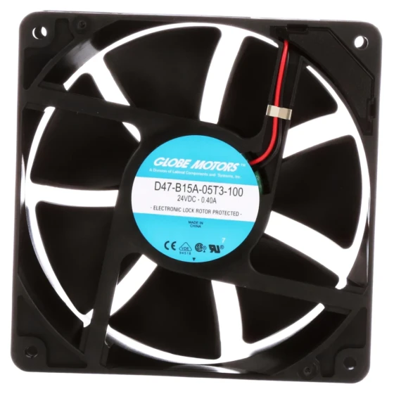 Globe Motors D47-B15A-05T3-100 Ventilator