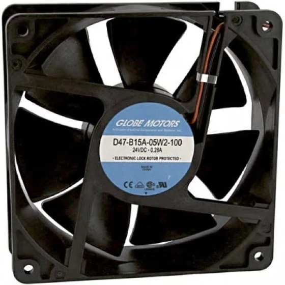 Globe Motors D47-B15A-05W2-100 Ventilator