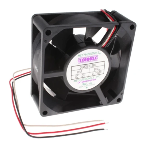 Mechatronics G8032X12B1-RSR ventilator