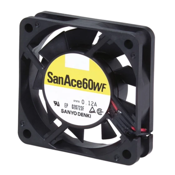 Sanyo Denki 9WF0624H7D01 ventilator