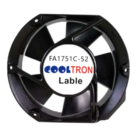 Cooltron FA1751B11T7C-52 blæser