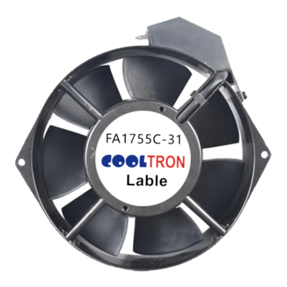 Cooltron FA1755B11T7C-31 blæser