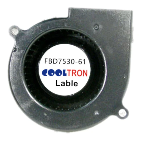 Cooltron Industrial Supply FBD7530B12W3-61 ventilator