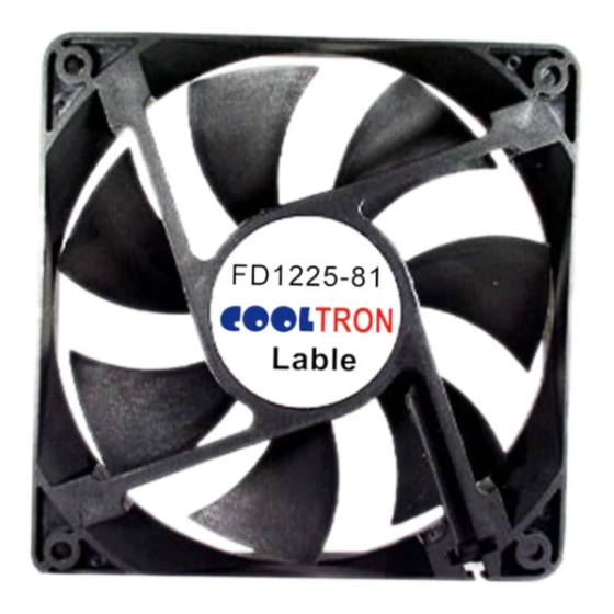 Cooltron Industrial Supply FD1225B12W7-81-2R ventilator