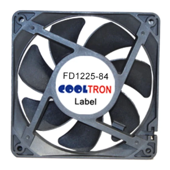 Cooltron Industrial Supply FD1225B24W3-84-2RC1 ventilator