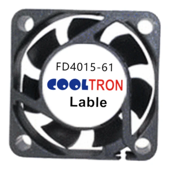 Cooltron Industrial Supply FD4015B12W5-61-4JC1 ventilator