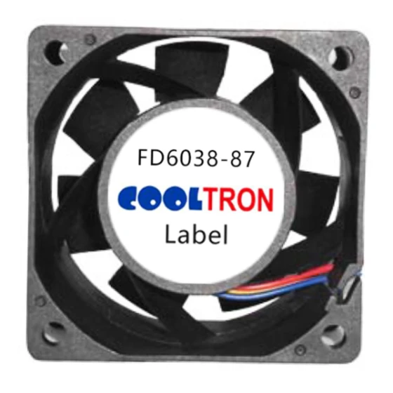 Cooltron Industrial Supply FD6038B24W9-87-4JC1 ventilator