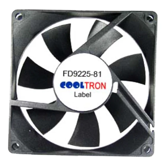 Cooltron Industrial Supply FD9225B24W11-81-3H ventilator