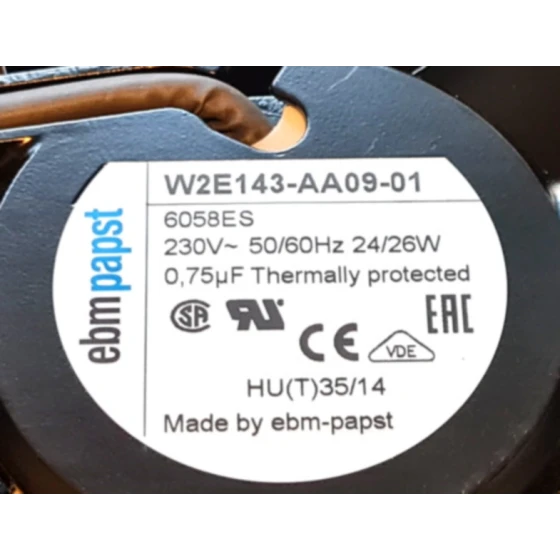Ebmpapst W2E143-AA09-01 Ventilator